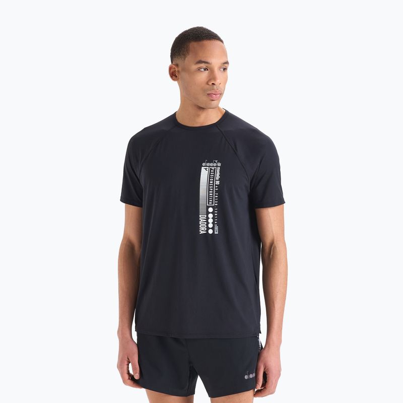 T-shirt Diadora Super Light Be One Uomo nero