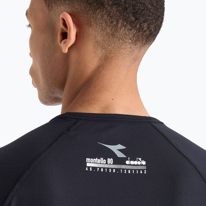 T-shirt Diadora Super Light Be One Uomo nero 5