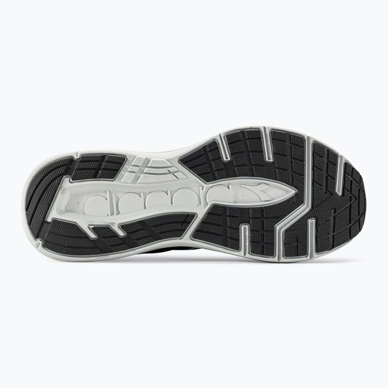 Scarpe da corsa donna Diadora Snipe nero/grigio ghiacciaio 5