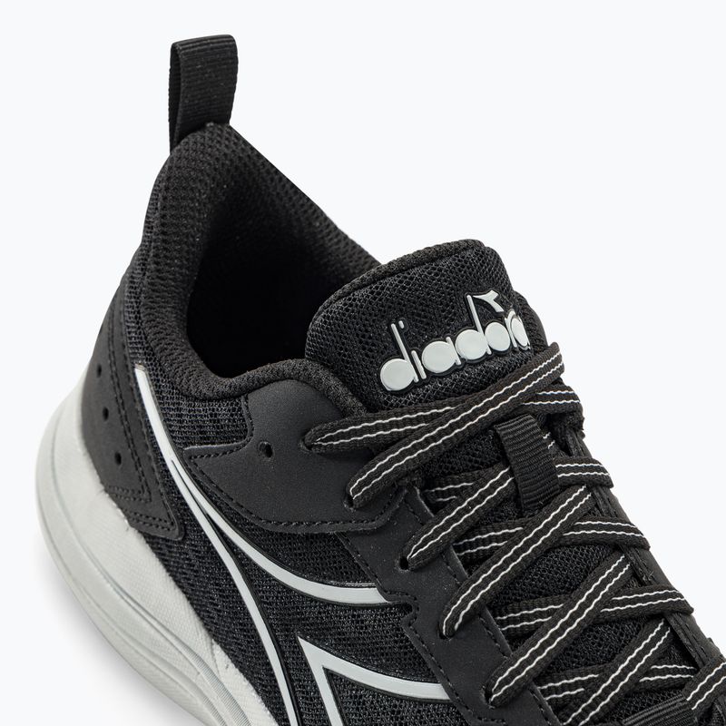 Scarpe da corsa donna Diadora Snipe nero/grigio ghiacciaio 8