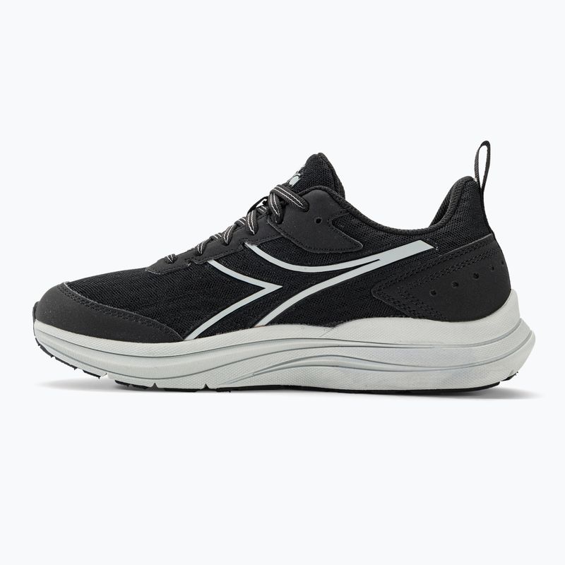 Scarpe da corsa donna Diadora Snipe nero/grigio ghiacciaio 10
