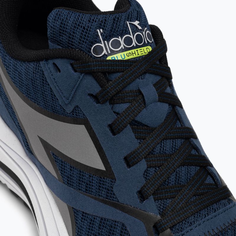 Scarpe da corsa uomo Diadora Mythos Blushield 8 Vortice blu opale/argento dd/bianco 8