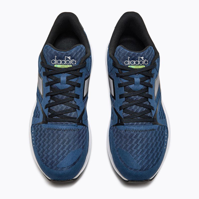 Scarpe da corsa uomo Diadora Mythos Blushield 8 Vortice blu opale/argento dd/bianco 13