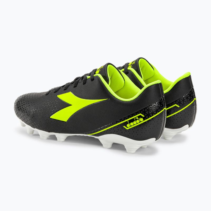 Scarpe da calcio Diadora Pichichi 6 MG14 uomo nero/giallo fi dd/bianco 3