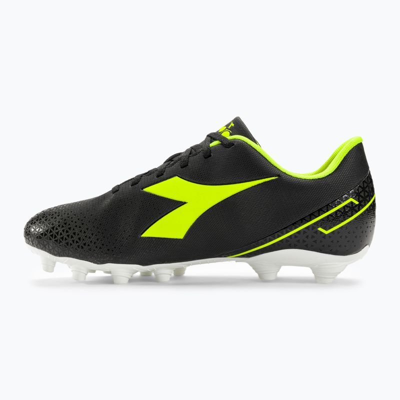 Scarpe da calcio Diadora Pichichi 6 MG14 uomo nero/giallo fi dd/bianco 10