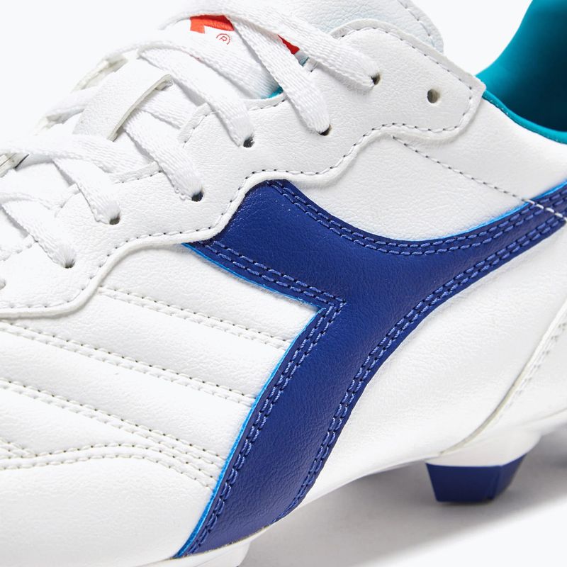 Scarpe da calcio Diadora Brasil 2 R LPU uomo bianco/navy 11