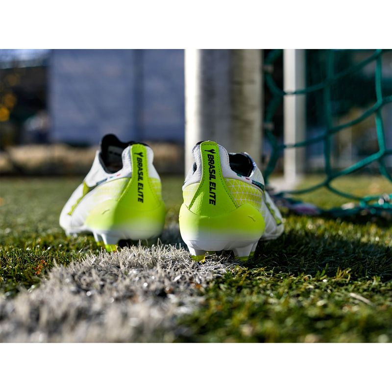 Scarpe da calcio Diadora Brasil Elite Tech GR ITA LPX uomo bianco/nero/giallo fluo 19