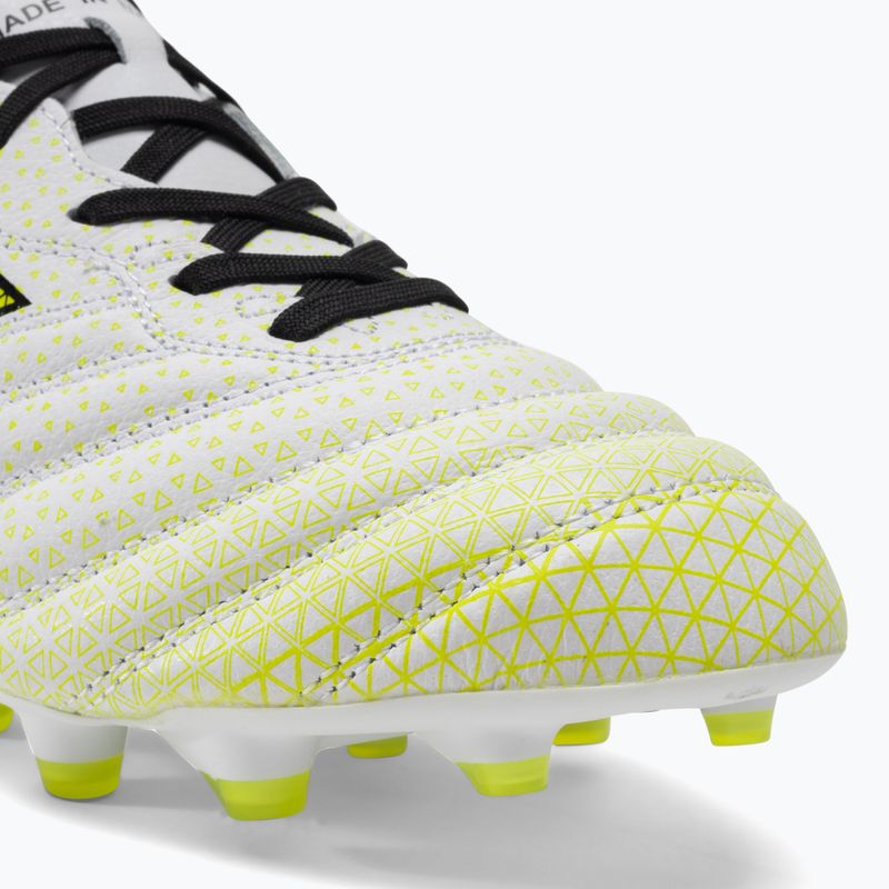 Scarpe da calcio Diadora Brasil Elite Tech GR ITA LPX uomo bianco/nero/giallo fluo 7