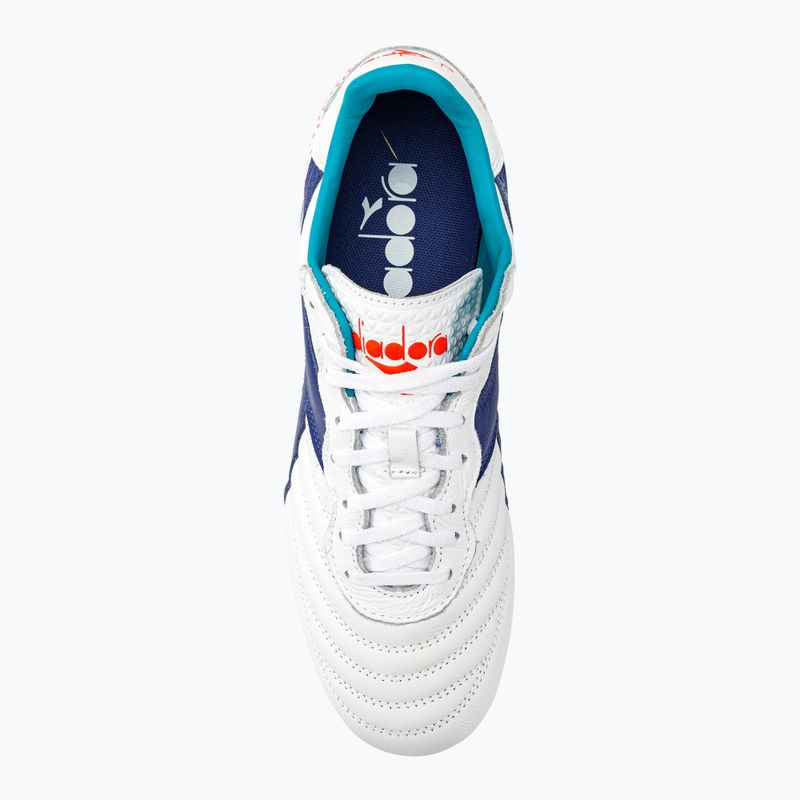 Scarpe da calcio da uomo Diadora Brasil GR LT+ MPH bianco/navy 6