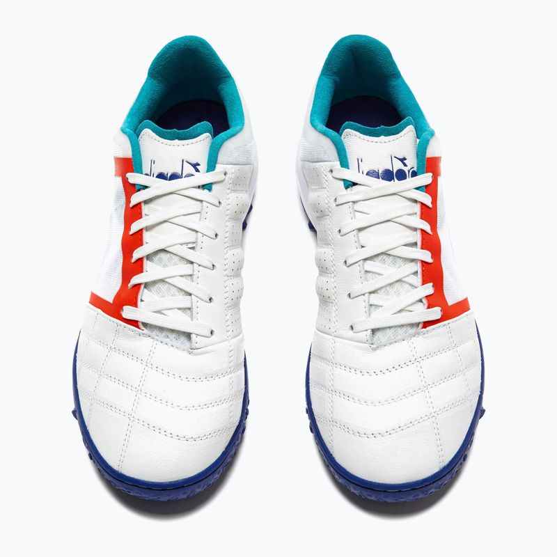 Scarpe da calcio uomo Diadora Brasil Sala Cup TF bianco/navy 12