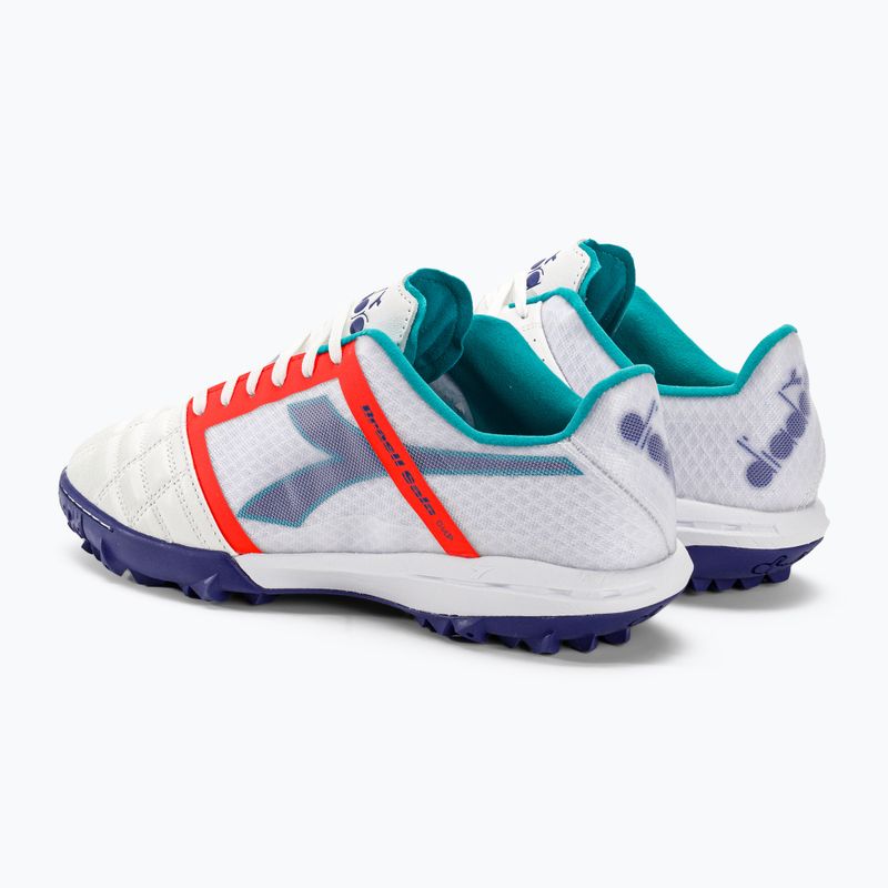 Scarpe da calcio uomo Diadora Brasil Sala Cup TF bianco/navy 3