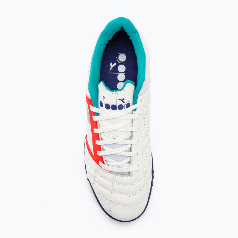 Scarpe da calcio uomo Diadora Brasil Sala Cup TF bianco/navy 6