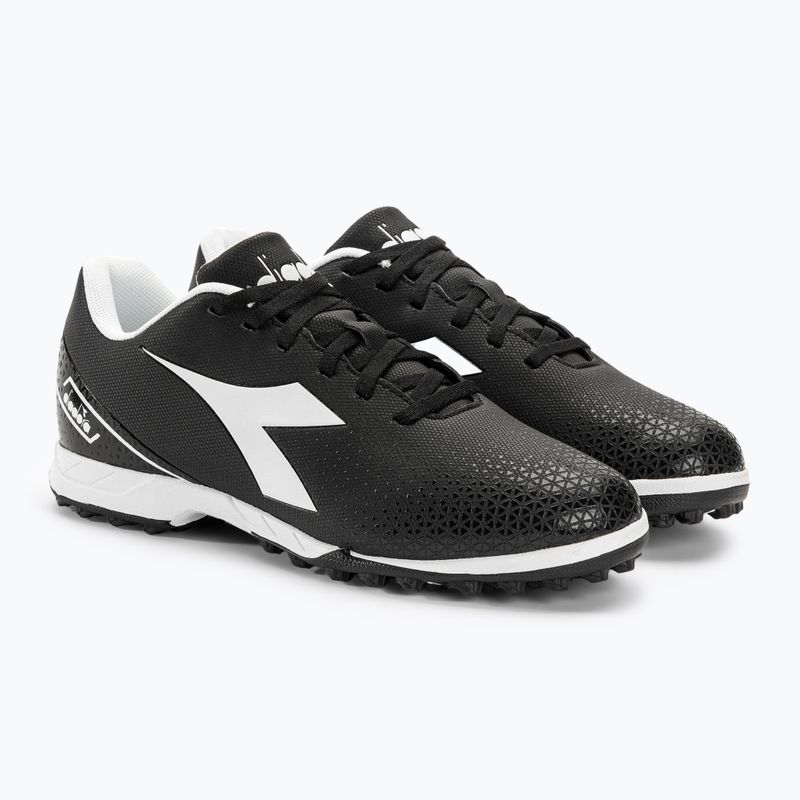 Scarpe da calcio per bambini Diadora Pichichi 6 TF JR nero/bianco 4