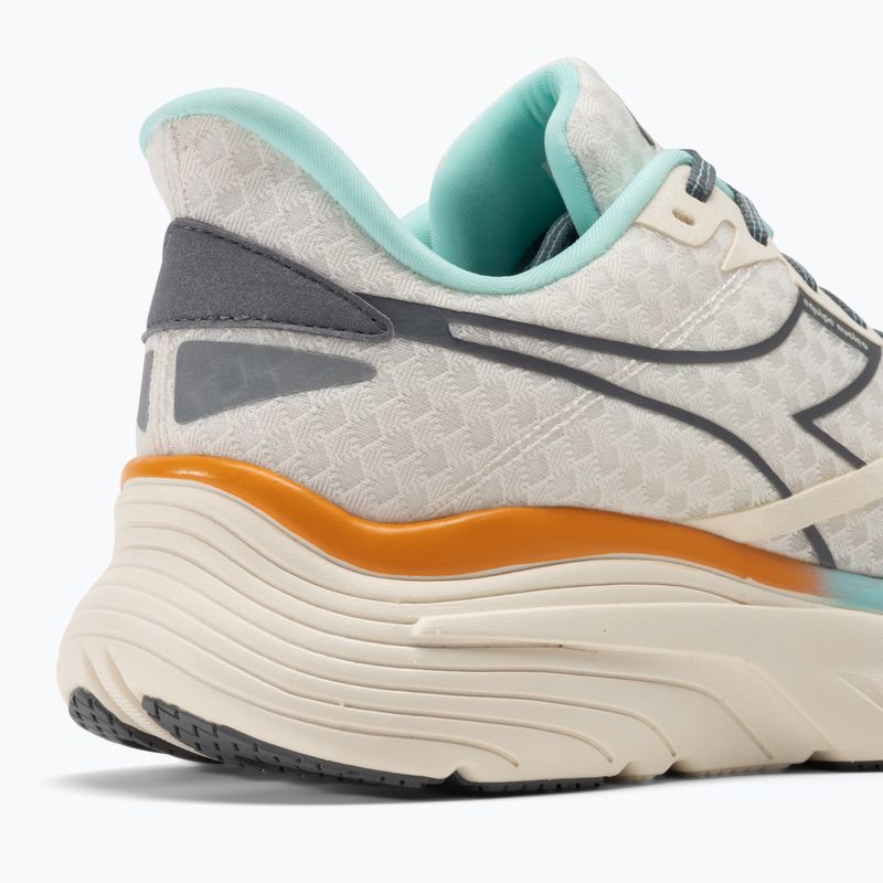 Scarpe da corsa da uomo Diadora Equipe Nucleo bianco/ grigio acciaio 9