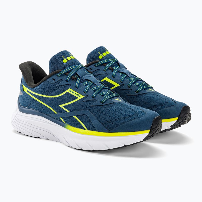 Scarpe da corsa da uomo Diadora Equipe Nucleo bl opale/primula della sera/bianco 4