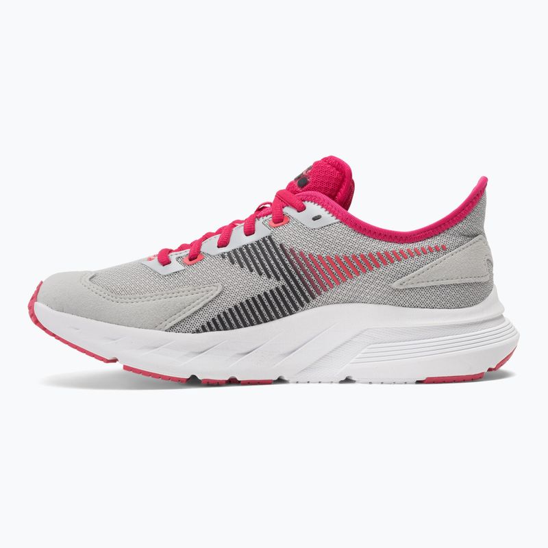 Scarpe da corsa donna Diadora Passo 3 silver dd/blk/rubine red c 10