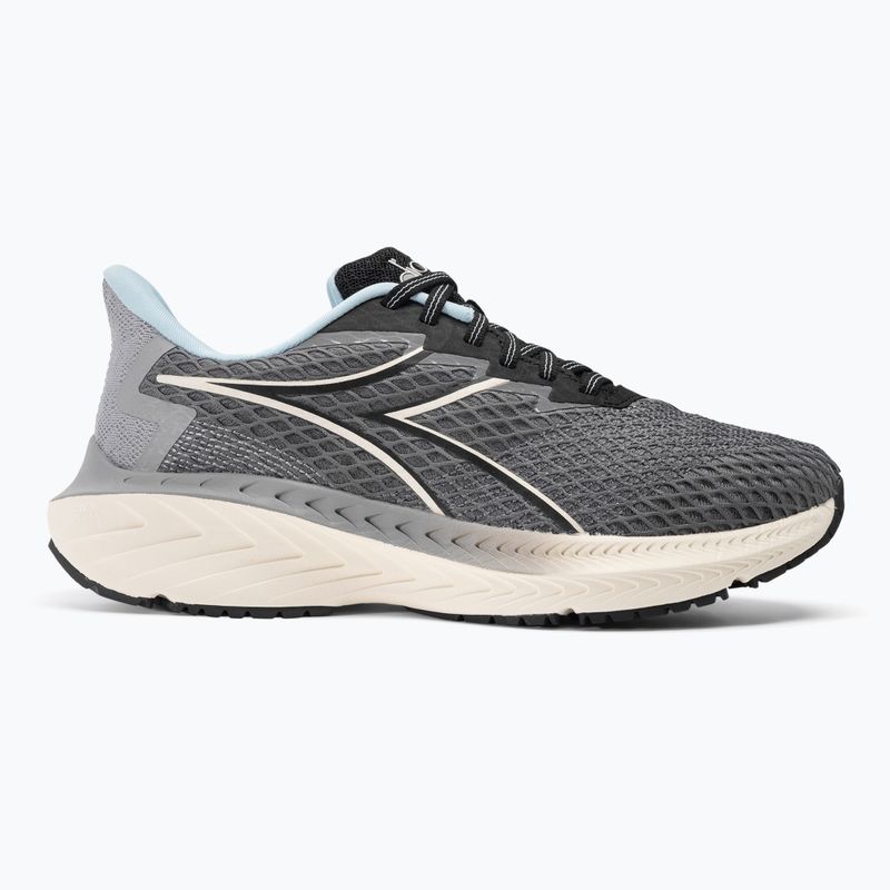 Scarpe da corsa Diadora Strada steel uomo grigio/nero 3