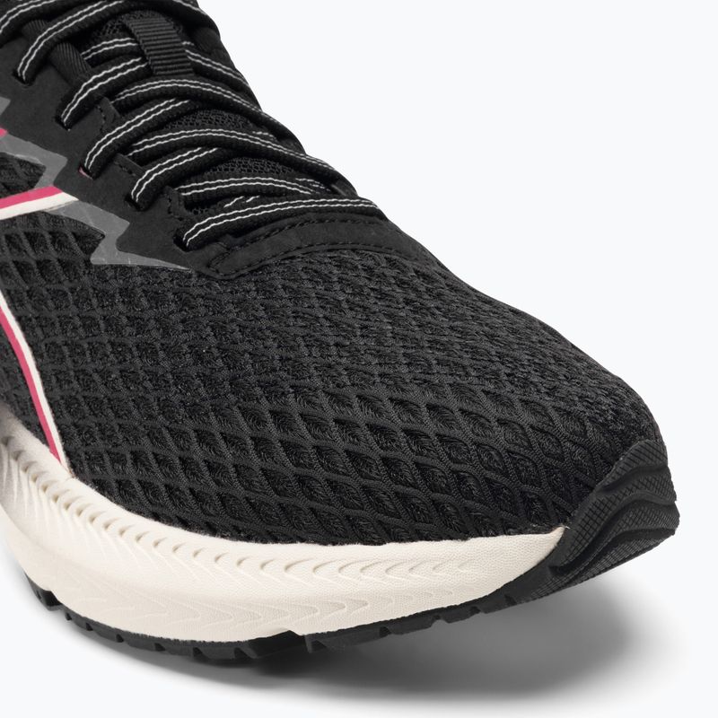 Scarpe da corsa da donna Diadora Strada nero/bianco smeraldo 7