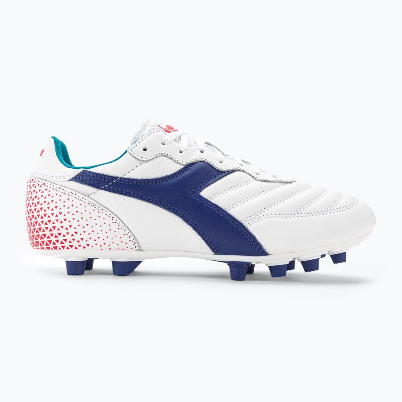 Scarpe da calcio da uomo Diadora Brasil GR LT+ MDPU bianco/navy 2