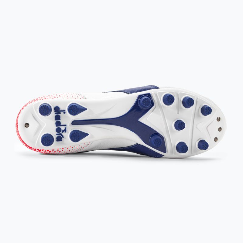 Scarpe da calcio da uomo Diadora Brasil GR LT+ MDPU bianco/navy 5