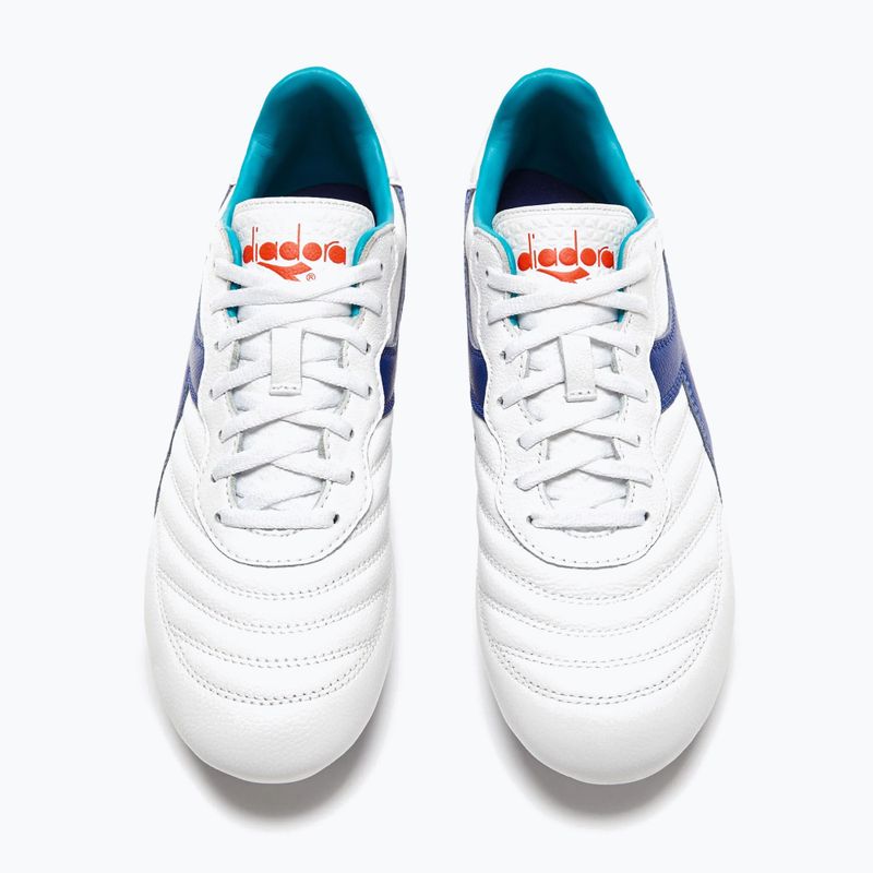Scarpe da calcio da uomo Diadora Brasil GR LT+ MDPU bianco/navy 13