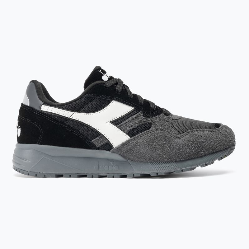 Scarpe Diadora N902 Hairy Suede nero/nero 2