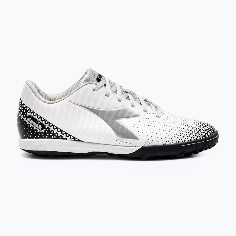 Scarpe da calcio uomo Diadora Pichichi 6 TFR bianco/argento/nero 8