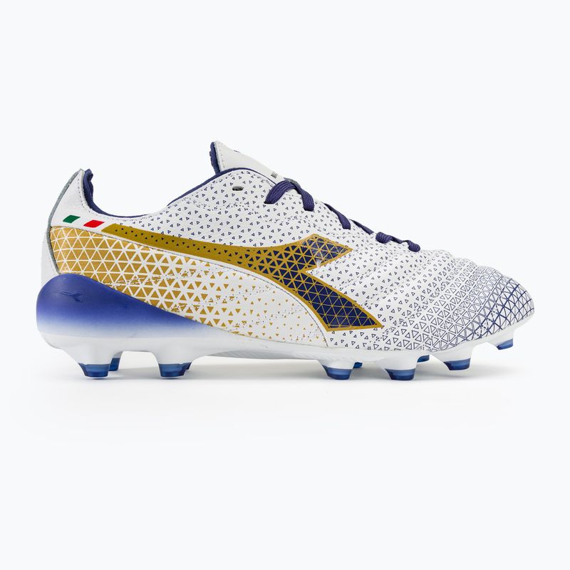 Scarpe da calcio Diadora Brasil Elite Tech GR ITA LPX uomo bianco/blu/oro 2