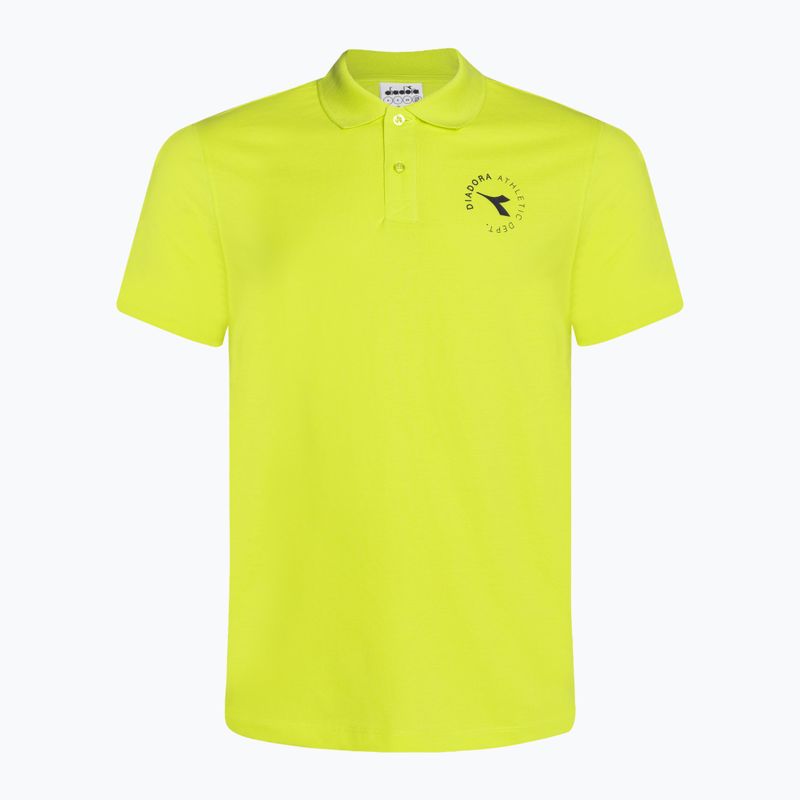 Diadora Essential Sport polo uomo giallo enotera