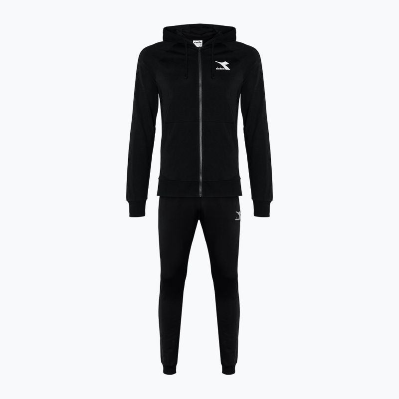 Tuta uomo Diadora Tuta HD FZ Core nero