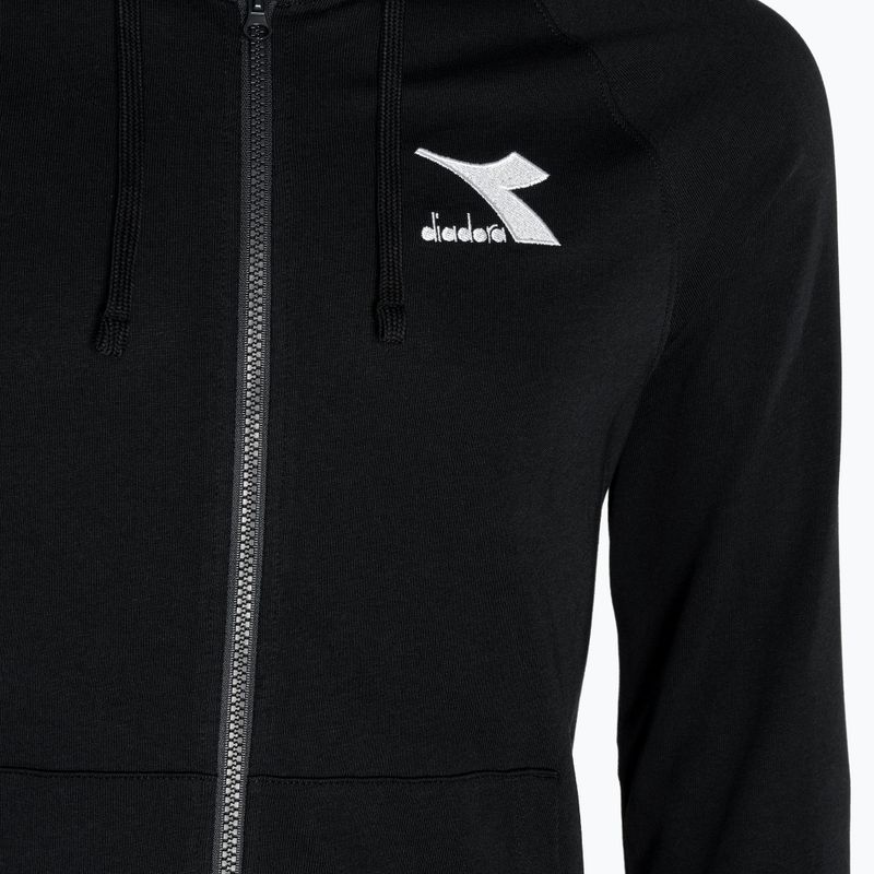 Tuta uomo Diadora Tuta HD FZ Core nero 5