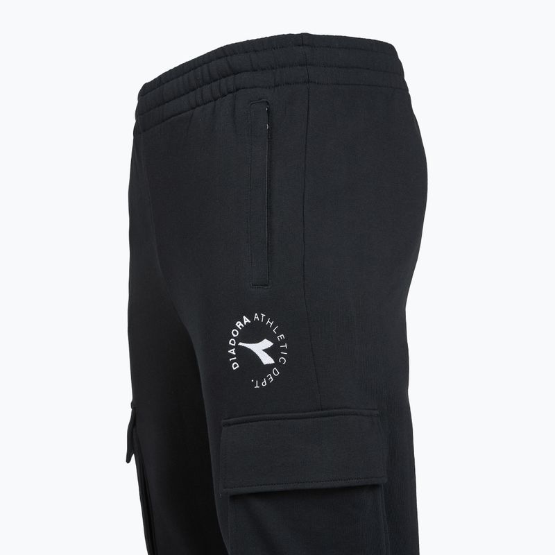 Pantaloni Diadora Essential Sport uomo nero 3