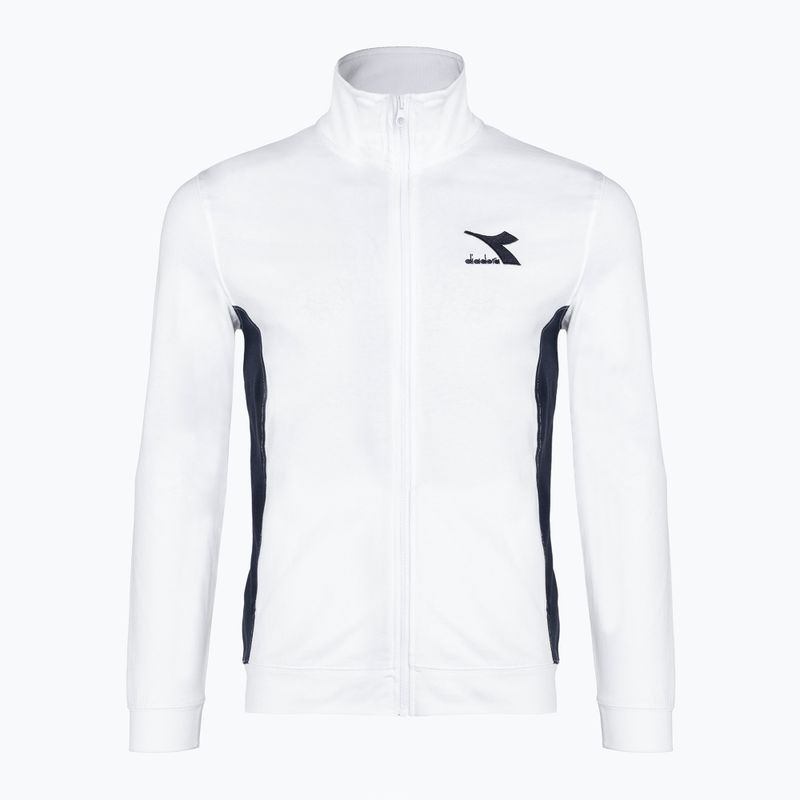 Tuta uomo Diadora Tuta FZ Core bianco ottico 3