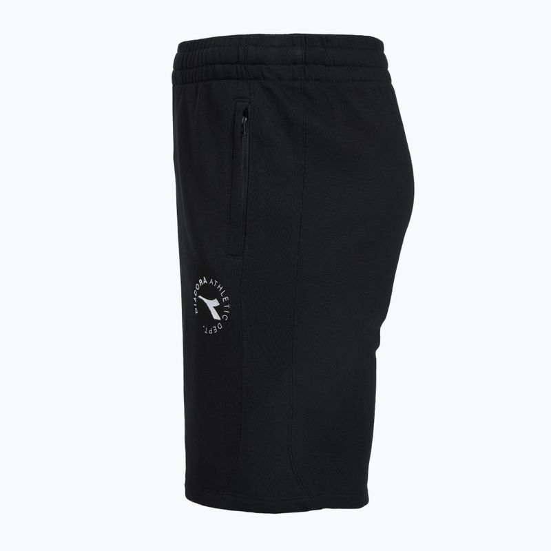 Pantaloncini Diadora Bermuda Essential Sport uomo nero 3