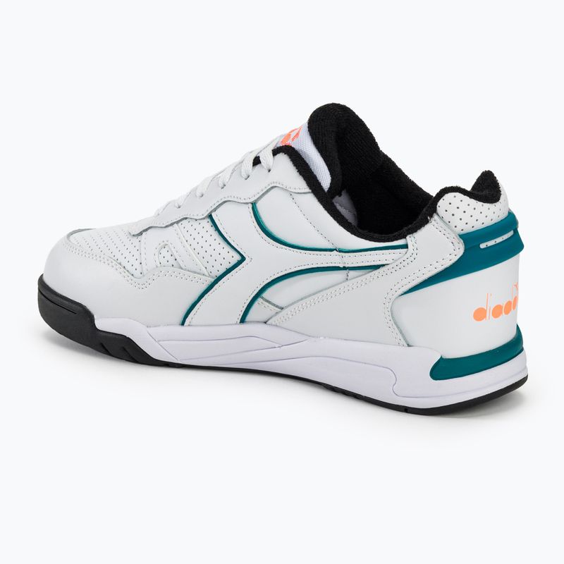 Scarpe Diadora Winner bianco/verd blu-capri 3