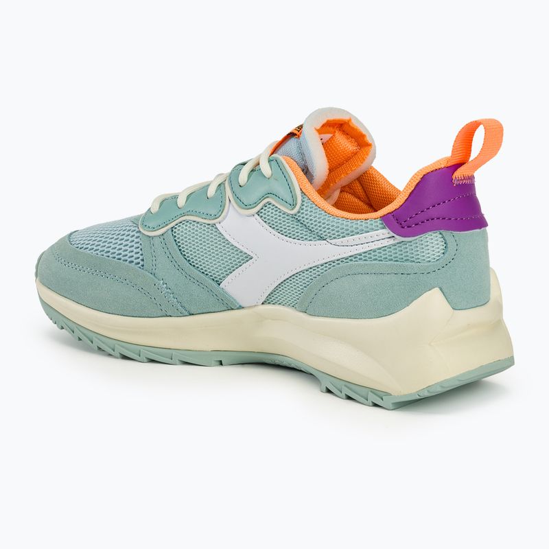 Scarpe donna Diadora Jolly Suede Mesh azz ghiaccio artic/bco sospiro 3