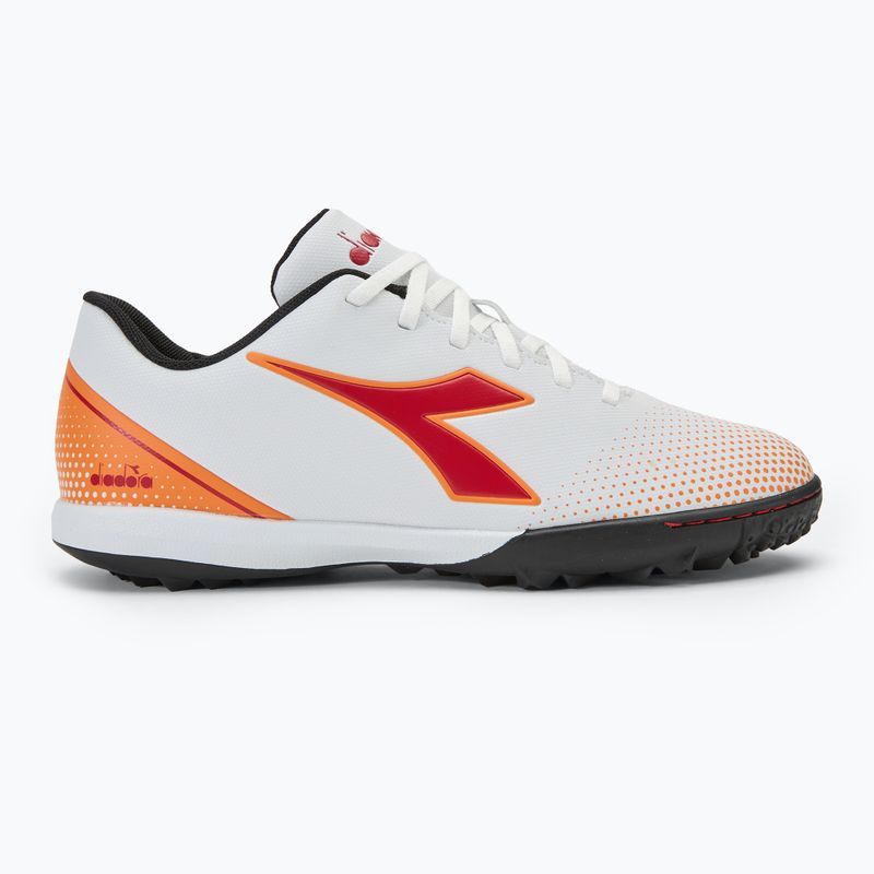 Scarpe da calcio Diadora Pichichi 7 TFR uomo bianco/peperoncino/arancio rosso 2