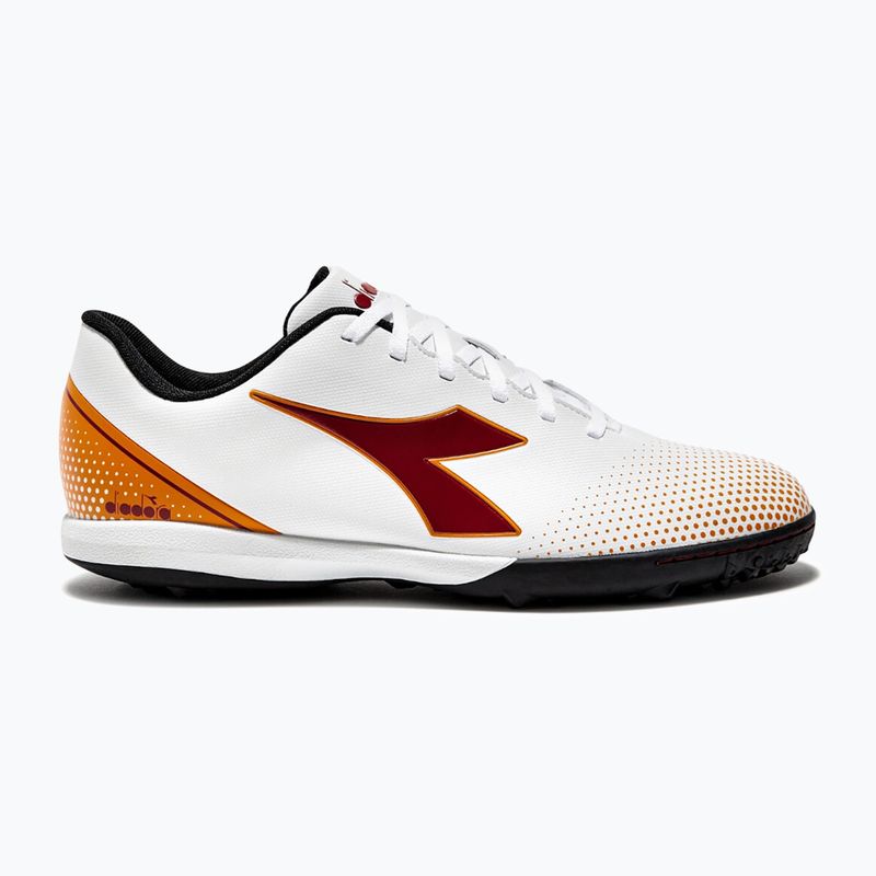 Scarpe da calcio Diadora Pichichi 7 TFR uomo bianco/peperoncino/arancio rosso 8