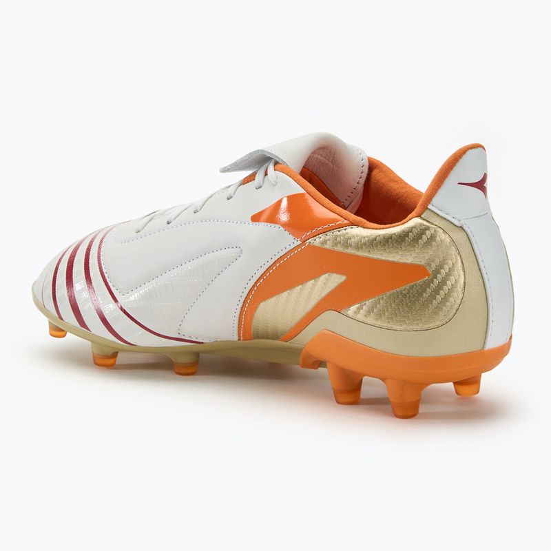 Scarpe da calcio Diadora Maximus Elite ITA T SLX da uomo bianco/peperoncino/arancio rosso 3