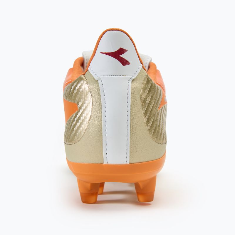 Scarpe da calcio Diadora Maximus Elite ITA T SLX da uomo bianco/peperoncino/arancio rosso 6