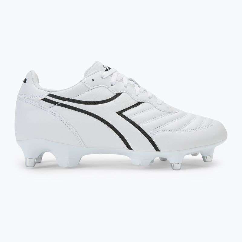 Scarpe da calcio da uomo Diadora Brasil LT+ MPH bianco/nero 2