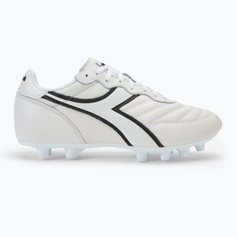 Scarpe da calcio uomo Diadora Brasil LT+ MDPU bianco/nero 2