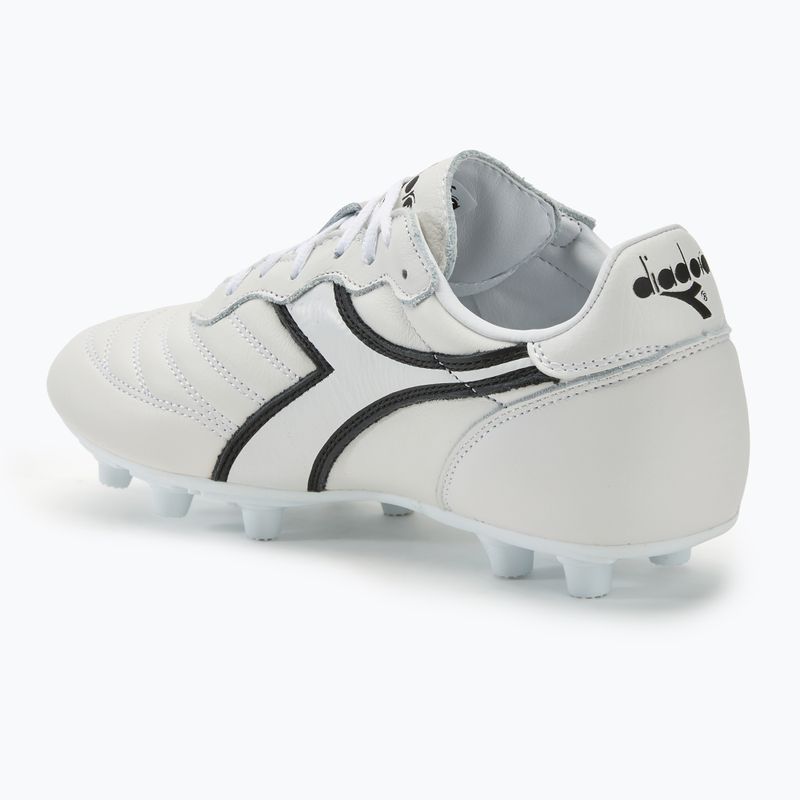 Scarpe da calcio uomo Diadora Brasil LT+ MDPU bianco/nero 3