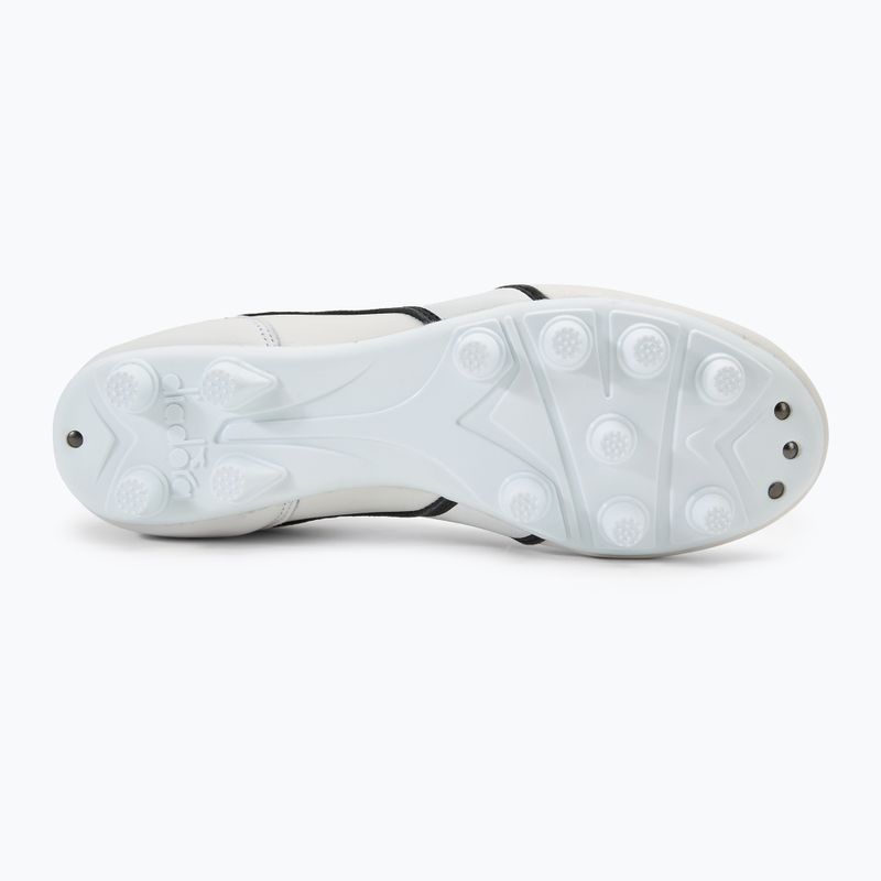 Scarpe da calcio uomo Diadora Brasil LT+ MDPU bianco/nero 4