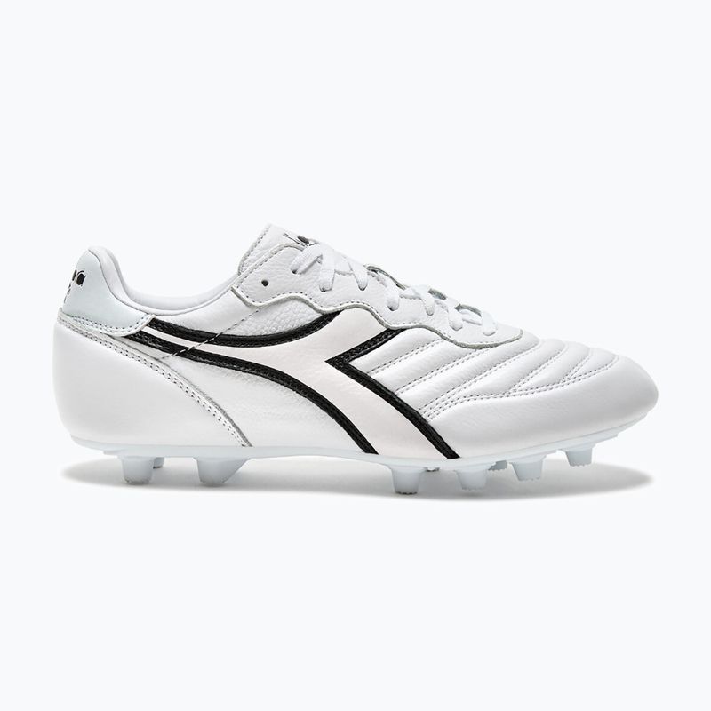 Scarpe da calcio uomo Diadora Brasil LT+ MDPU bianco/nero 8