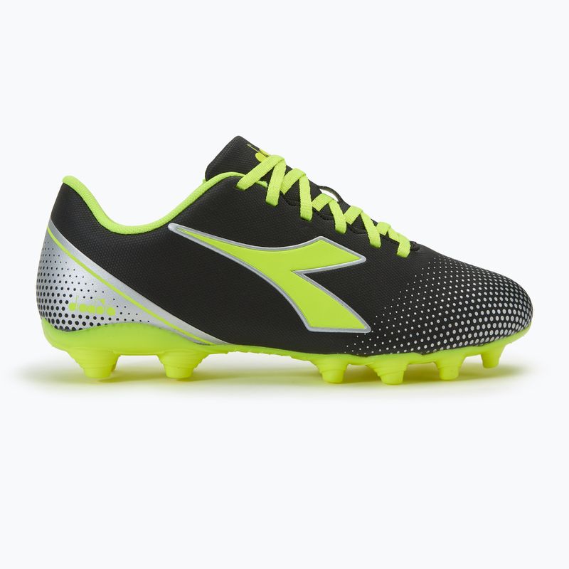 Scarpe da calcio Diadora Pichichi 7 MG14 uomo nero/giallo fl dd/argento dd 2