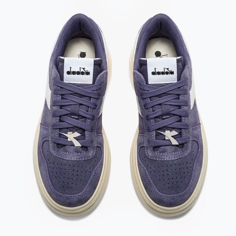 Scarpe Diadora Magic Bold Suede donna blu alba 13