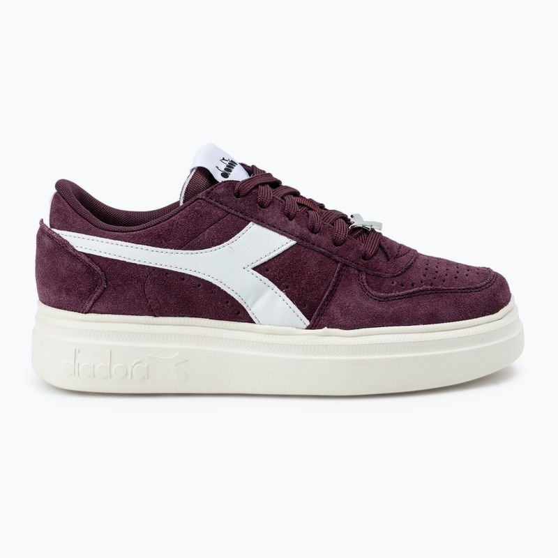 Scarpe da donna Diadora Magic Bold Suede avvento viola 2