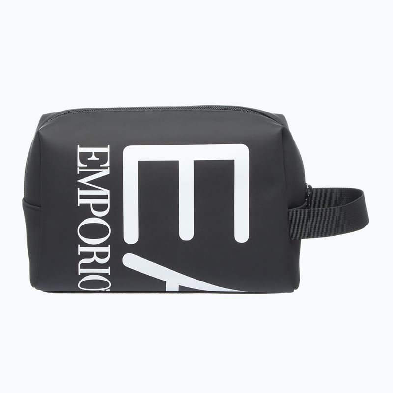 EA7 Emporio Armani Train Beauty 2 l borsa cosmetica logo bianco/nero