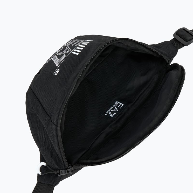 EA7 Emporio Armani Train Core 2,5 l nero/bianco logo marsupio 5